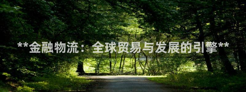 28圈头像：**金融物流：全球贸易与