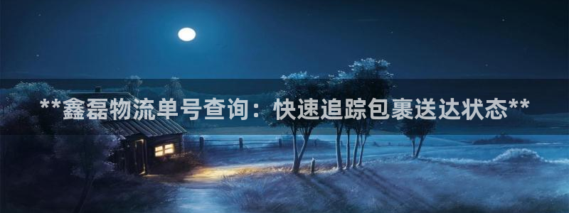 28圈网站怎么注册：**鑫磊物流单号