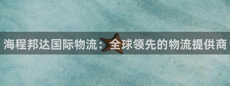 28圈加拿大走势：海程邦达国际物流：