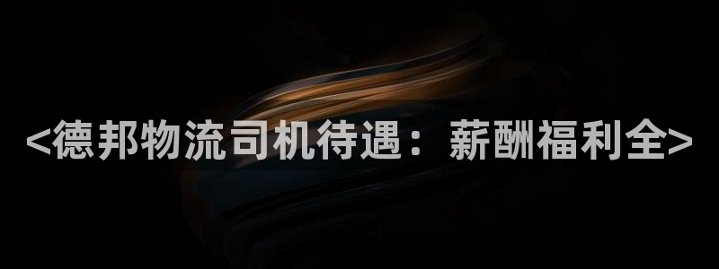 28圈免费充钱：<德邦物流司机待遇：